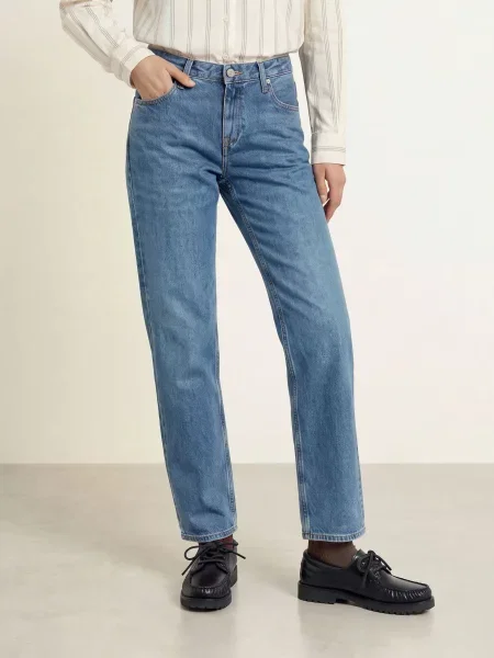 Tommy Jeans Jeansy Straight Sophie blau