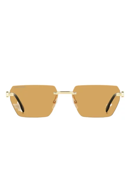 Ochelari de soare Dsquared2 Eyewear cu imprimeu geometric auriu
