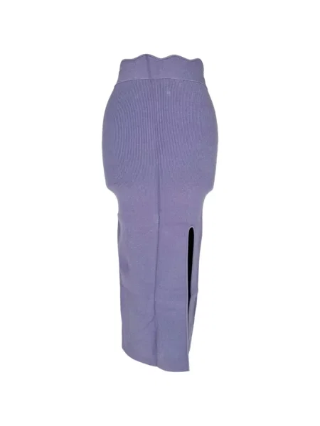 Fustă Galvan London tricotate violet