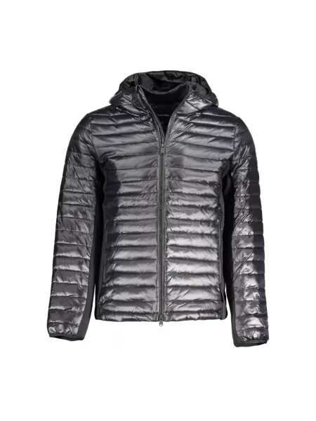 Kurtka Calvin Klein elegancka z długim rękawem czarna