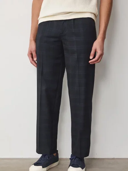 Medicine hlače chinos za muškarce s viskozom plava