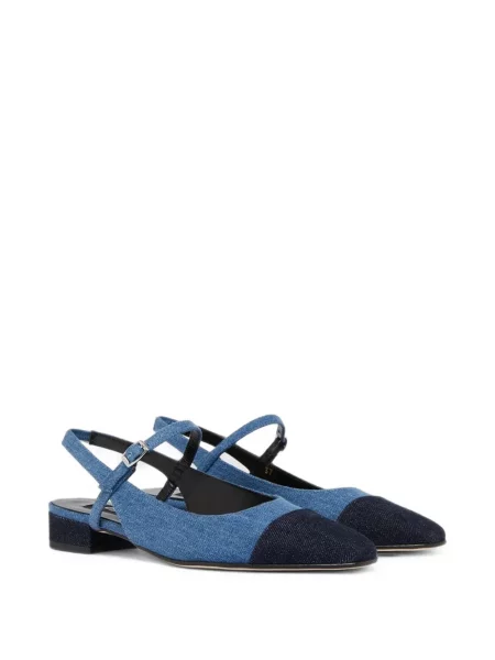 Pantofi cu toc Carel Paris slingback albastru