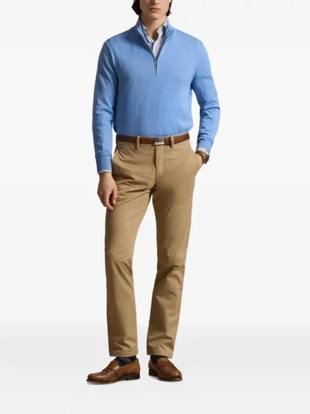 Ριγέ δερμάτινος κάλτσες Polo Ralph Lauren με κορδόνι μαύρο