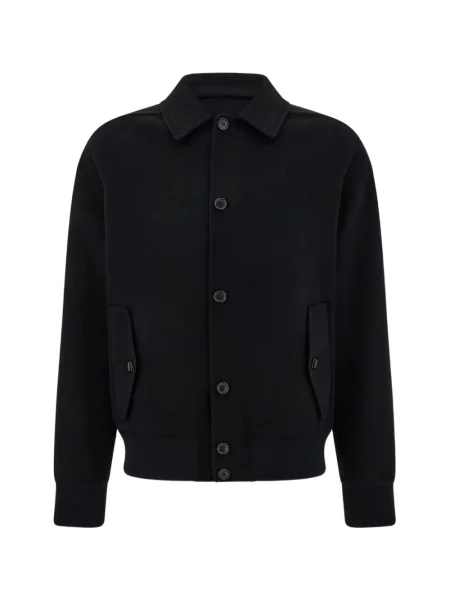 Hanorac Ferragamo de lână negru