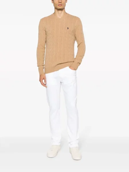 Polo marškinėliai Polo Ralph Lauren ruda