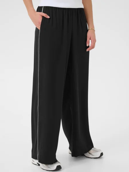 Kaffe Pantaloni Tessa' negru