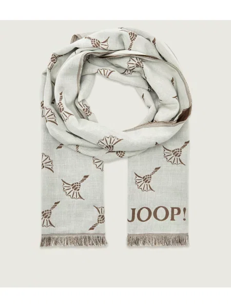Fular Joop! de lână bej