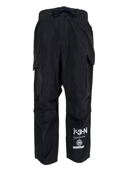 Pantaloni cargo Y-3 cu imagine negru