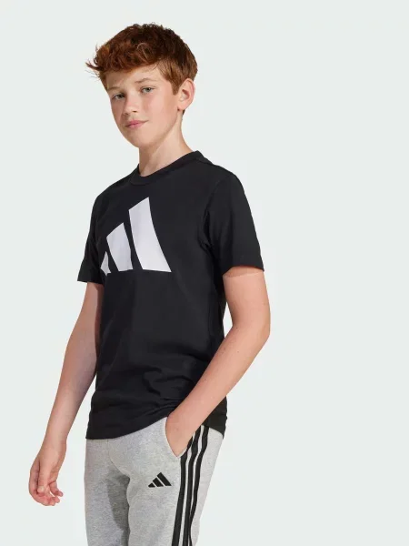 Детская футболка Adidas черная