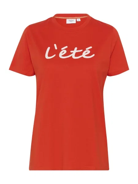 SAINT TROPEZ Tricou KortneaSZ roșu alb