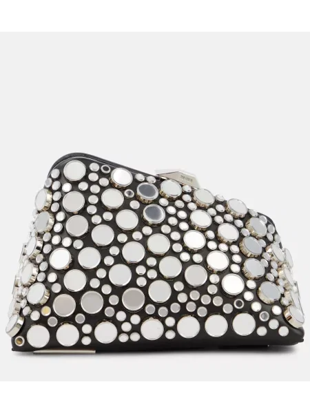 Geantă plic The Attico din piele cu tepi