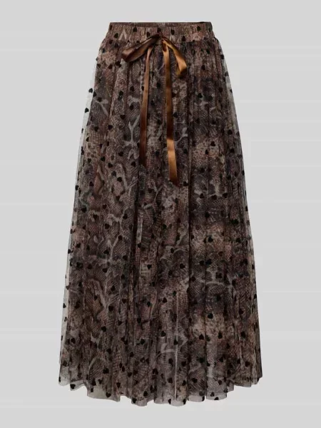 Długa spódnica z tiulu z elastycznym Miss Goodlife