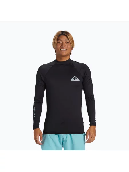Plavecké tričko longsleeve Quiksilver Everyday Longsleeve black černé