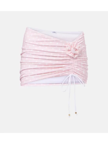 Fustă Bananhot cu buline roz