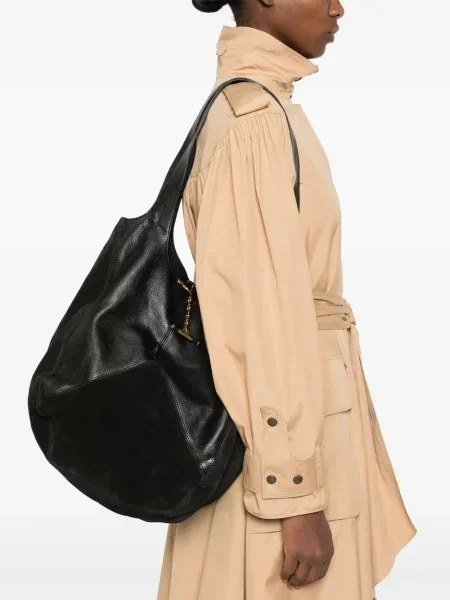 Geantă Chloé din piele negru