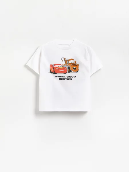 Reserved футболка Cars білий