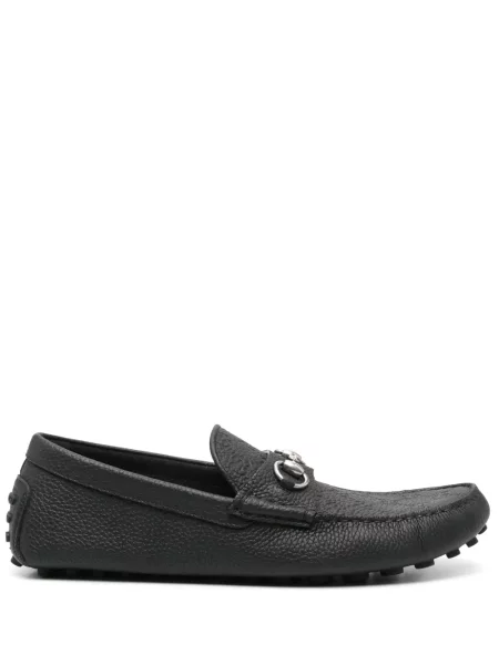 Pantofi loafer Gucci din piele negru