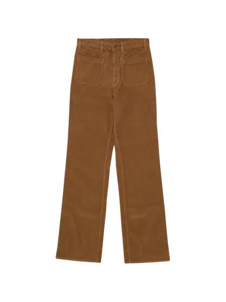 Pantaloni Fortela de catifea cord maro