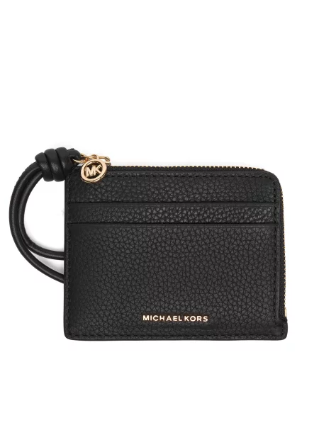 Portofel pentru monede MICHAEL Michael Kors Jet Set negru