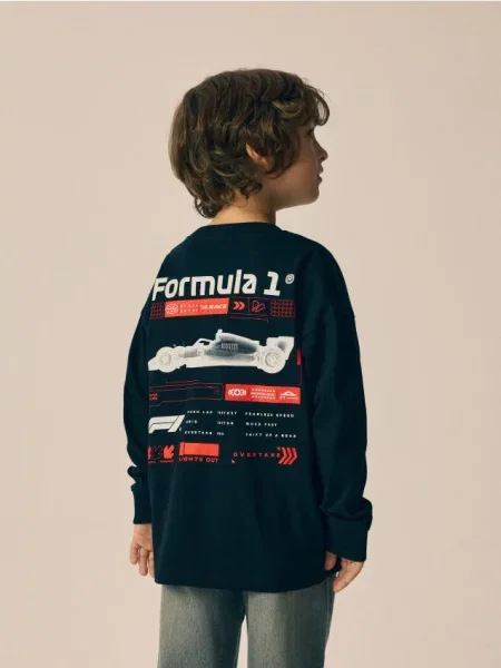 Reserved longsleeve F1 czarny