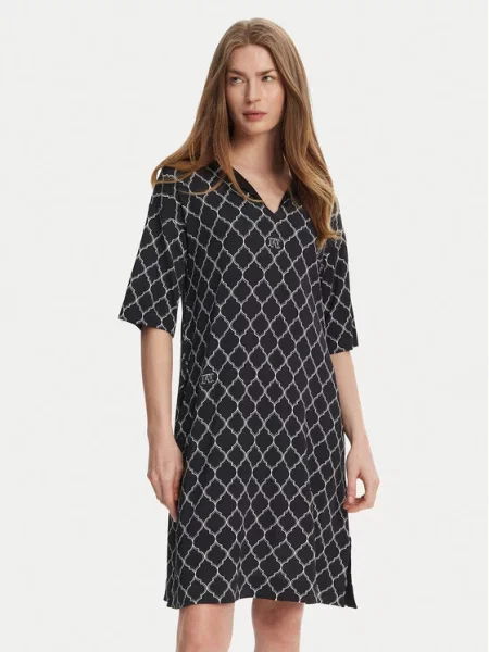 Vsakodnevna obleka Max Mara Beachwear črna