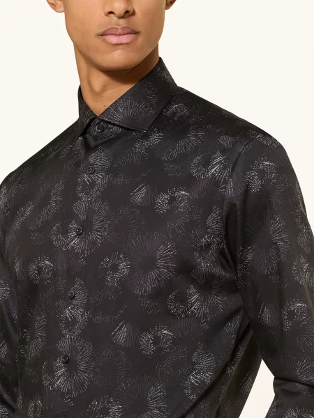 Olymp Košile Luxor Modern Fit černá bílá