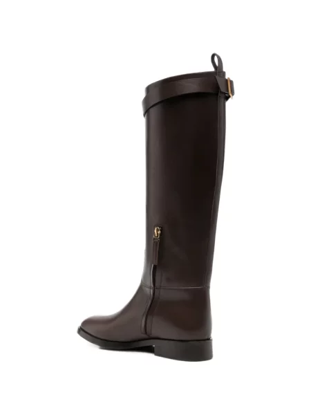 Botine Eleventy din piele maro