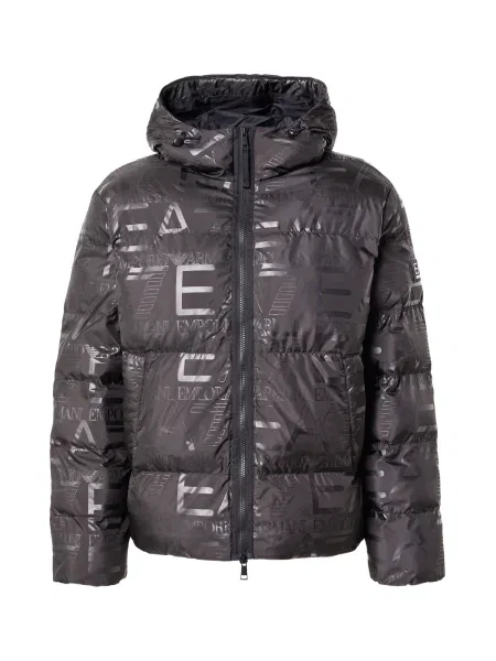 Emporio Armani Zimska jakna Modern Fit crna