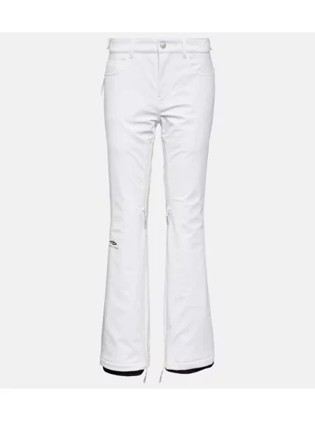 Pantaloni de trening Balenciaga alb