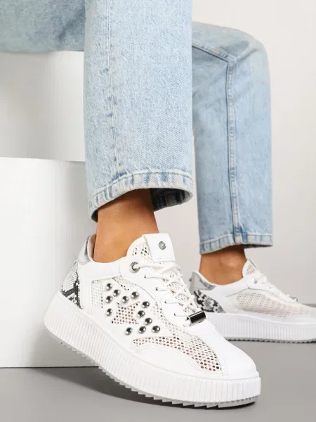 Sneakers Zeloti Albi alb
