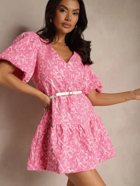 Rochie Ninatiela roz