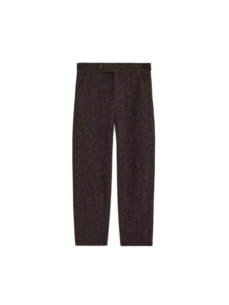 Scalpers Pantaloni Knitty închis maro