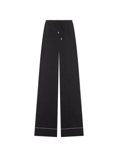 Pantaloni Sportmax cu cordon negru