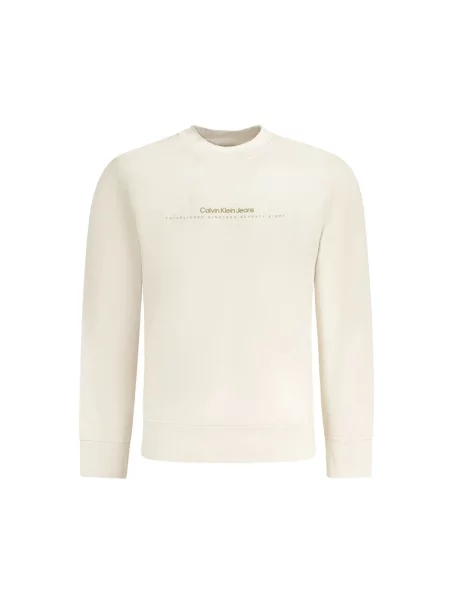 Bluza Calvin Klein Jeans beżowa