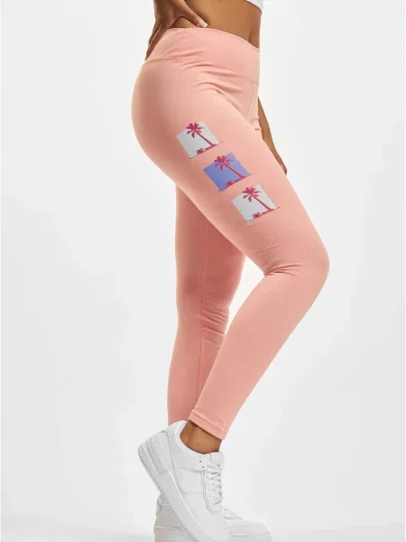 Legginsy Just Rhyse różowe