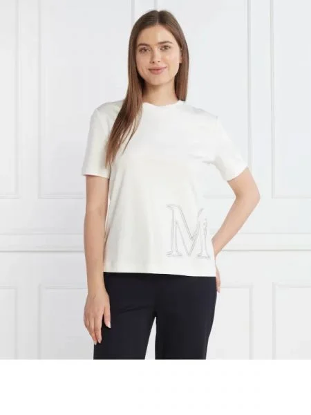 Max Mara Leisure Tricou alb