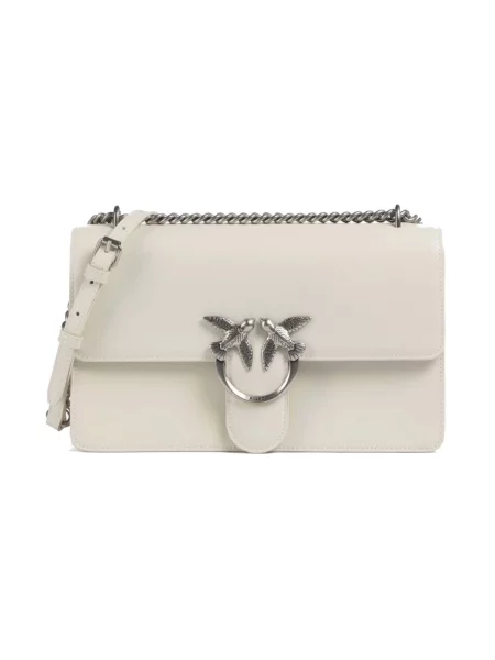 Torebka crossbody Pinko casual biała