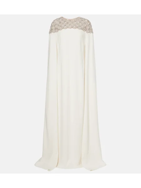 Svilena obleka Oscar De La Renta bela