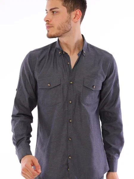 Риза Dewberry сиво