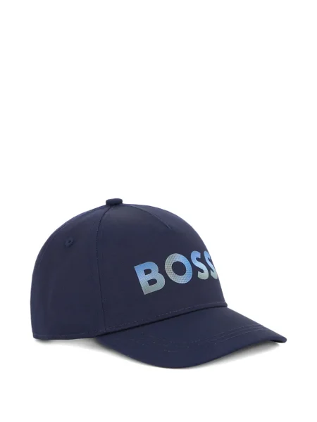 Шапка с козирки Bosswear синьо