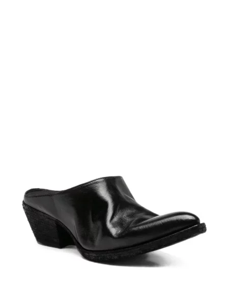 Papuci tip mules Officine Creative negru