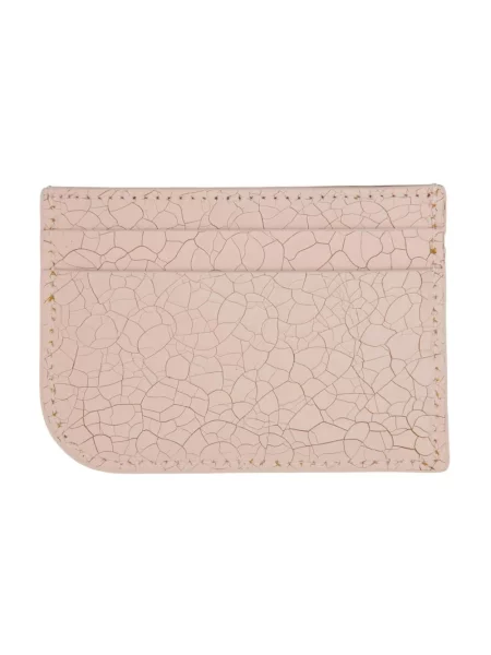 Portfel Alexander Mcqueen skórzany różowy