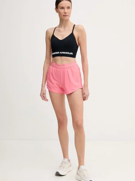 Fitness podprsenka Under Armour Vanish Seamless Low čierna/biela biela