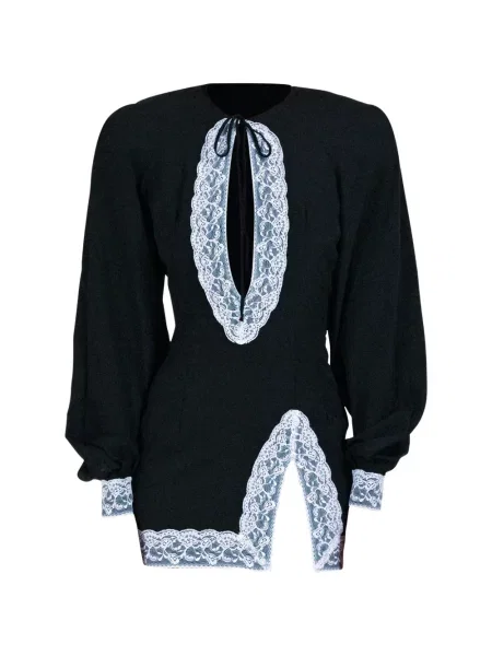 Rochie Rowen Rose din dantelă albastru