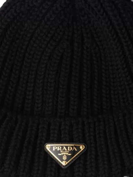 Căciulă Prada tricotate negru