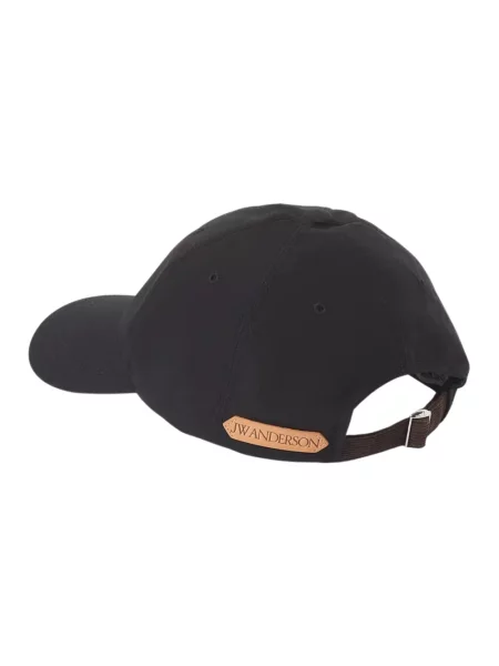 Czapka z daszkiem Jw Anderson z logo czarna