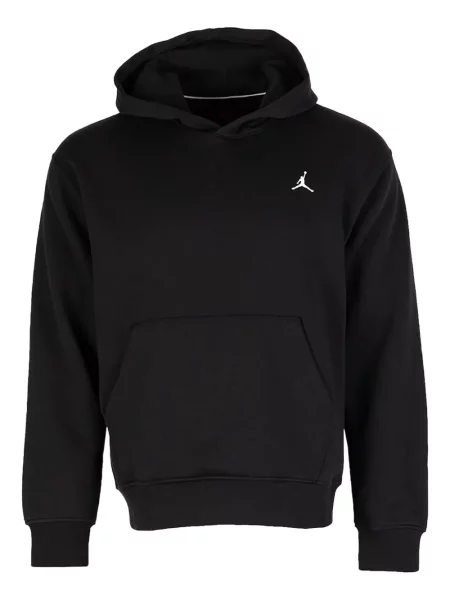 Hanorac cu glugă Jordan din fleece negru