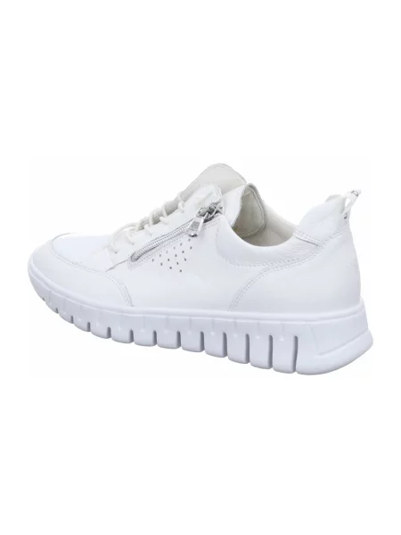 Sneakersy Waldläufer skórzane białe