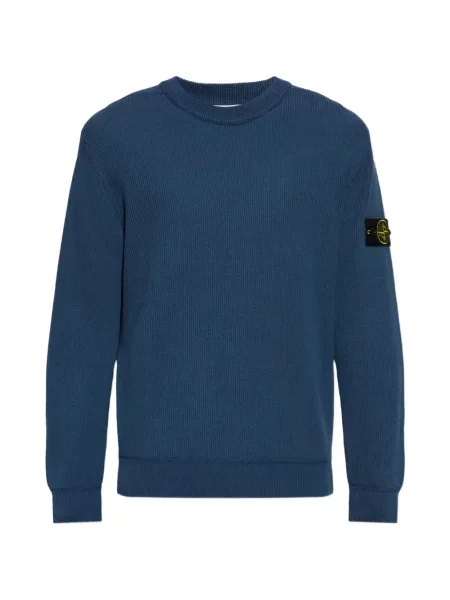 Pulover Stone Island cu strasuri albastru