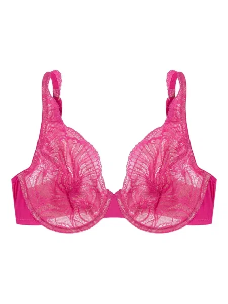 Сутиен Hanro с дантела розово